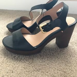 Black heels